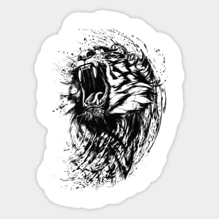 Lion T-shirt Sticker